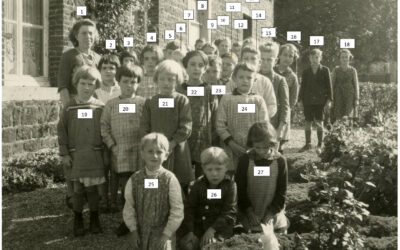 Classe de l’école du Rond-Point en 1940