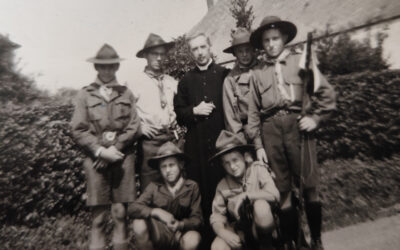 Scouts avec le curé de Forge-Philippe